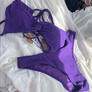 Purple Bikini Set